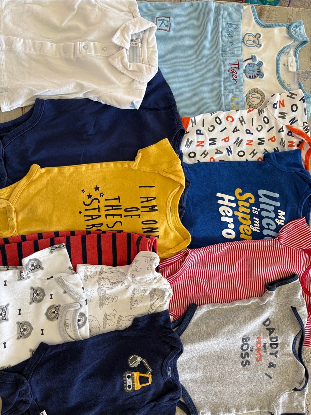 Carter’s 12 Piece 3-6 Month baby Boys Bundle